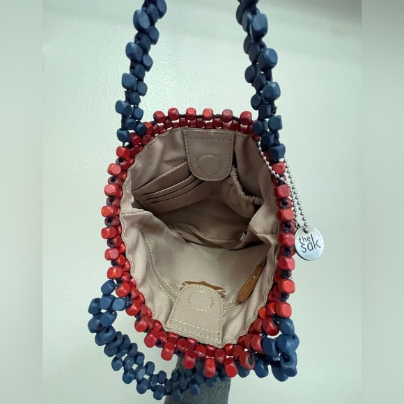 The Sak - Wood Beaded Mini Bag - Picture 2 of 2